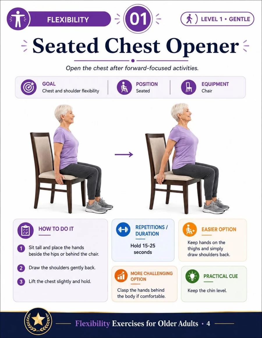 Inside the kit: seated chest opener page